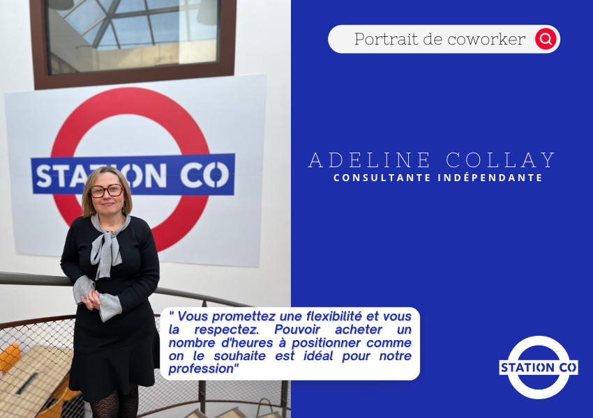 Portrait de coworker : Adeline Collay Portrait de coworker : Adeline Collay